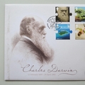 2009 Charles Darwin 200th Birth Anniversary 2 Pounds Coin Cover - Royal Mail First Day Cover