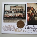 2017 David Bowie Live 1 Penny Coin Cover - Benham Signed UK PNC First Day Covers