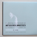 2013 Benjamin Britten Birth Centenary 50p Pence Coin Cover - Royal Mail First Day Cover