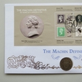 2017 Machin Definitive 50 Years 1 Shilling Coin Cover - Benham Signed UK PNC First Day Covers