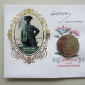 2018 Captain Cook The Endeavour Voyage 2 Pounds Coin Cover - Benham Signed UK PNC