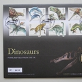 2013 Dinosaurs Medal Cover - Royal Mail First Day Cover