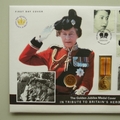 2002 The Queen's Golden Jubilee Gold Proof Half Sovereign Coin Cover - UK PNC First Day Covers