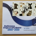 2010 Battersea Dogs & Cats Home Medal Cover - Royal Mail First Day Cover