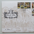 2016 The Great Fire of London 2 Pounds Coin Cover - UK First Day Covers Royal Mail