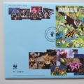 2011 WWF 50th Anniversary 50p Pence Coin Cover - Royal Mail First Day Cover