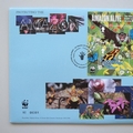 2011 WWF 50th Anniversary 50p Pence Coin Cover - Royal Mail First Day Cover