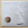 2007 The Iconic Art of Arnold Machin Medal Cover - Royal Mail First Day Cover