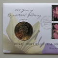 2004 Royal Horticultural Society Bicentenary Medal Cover - Royal Mail First Day Covers