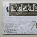 2017 Royal Wedding Platinum Anniversary 5 Pounds Coin Cover - Royal Mail First Day Cover