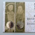 2009 Henry VIII and Elizabeth I 5 Pounds Coin Cover - Royal Mail First Day Cover