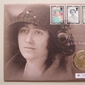 2002 The Queen Mother A Life Remembered 5 Pounds Coin Cover - Royal Mail First Day Cover