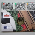 1996 A Celebration of Football 2 Pounds Coin Cover - Royal Mail First Day Cover