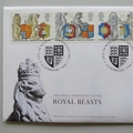 1998 Royal Beasts 1 Pound Coin Cover - Royal Mail First Day Cover