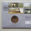 2004 Classic Locomotives 200 Years 2 Pounds Coin Cover - Royal Mail First Day Covers