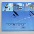 1997 Flights of Genius 2 Pounds Coin Cover - Royal Mail First Day Cover