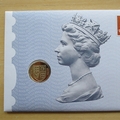 2009 High Value Definitives 1 Pound Coin Cover - Royal Mail First Day Cover