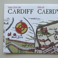 2012 The City of Cardiff 1 Pound Coin Cover - Royal Mail First Day Cover