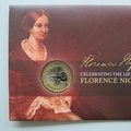 2010 Florence Nightingale 2 Pounds Coin Cover - Royal Mail First Day Cover - Life & Legacy
