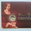 2010 Florence Nightingale 2 Pounds Coin Cover - Royal Mail First Day Cover - Life & Legacy