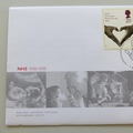 1998 NHS 50th Anniversary 50p Pence Coin Cover - Royal Mail First Day Covers