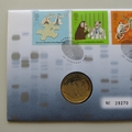 2003 DNA Discoveries Celebrating 50 Years 2 Pounds Coin Cover - Royal Mail First Day Cover