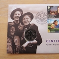 2007 Scouting Centenary 50p Pence Coin Cover - Royal Mail First Day Cover
