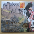 1999 Scotland National Portrait 1 Pound Coin Cover - Benham First Day Cover Signed