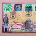 2002 The Circus 1 Dollar Coin Cover - Benham First Day Cover Signed by Rupert Graves