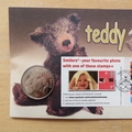 2005 Teddy Bears Centenary 1 Dollar Coin Cover - Benham First Day Cover Signed