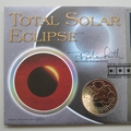 1999 Total Solar Eclipse 5 Pounds Coin Cover - Benham First Day Cover Signed