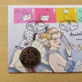2004 Occasions Isle of Man 1 Crown Coin Cover - Benham First Day Cover Signed