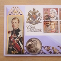 1999 King Edward VIII 20th Century British Monarchs Crown Coin Cover - Benham First Day Cover