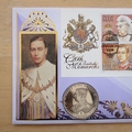 1999 King George VI 20th Century British Monarchs Crown Coin Cover - Benham First Day Cover