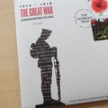 2018 The Great War Silver Proof 2 Pounds Coin Cover - UK Royal Mint First Day Cover