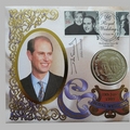 1999 Prince Edward Royal Wedding Crown Coin Cover - Benham First Day Cover - Signed