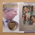 2005 Prince of Wales  Royal Wedding 1 Crown Coin Cover - Benham First Day Cover - Signed