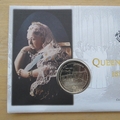 2001 Queen Victoria Isambard K Brunel 1 Crown Coin Cover - Mercury First Day Cover