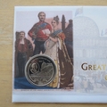 2001 The Great Exhibition Victorian Age 1 Crown Coin Cover - Mercury First Day Cover