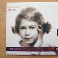 2001 Queen Elizabeth II 75th Birthday Guernsey 5 Pounds Coin Cover - UK First Day Cover