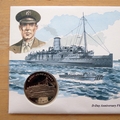1994 D-Day Landings 50th Anniversary 1 Crown Coin Cover - Isle of Man First Day Cover - Walter B Smith