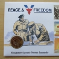 1995 United Nations Peace & Freedom 2 Pounds Coin Cover - Mercury First Day Cover