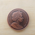 2013 Father of Modern Olympic Games $1.50 Dollar Coin British Virgin Islands