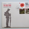 2018 The Great War 100th Anniversary 2 Pounds Coin Cover - Royal Mail First Day Covers