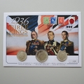 2011 1936 The Year of Three Kings 75th Anniversary Silver Coin Cover - First Day Cover - Westminster