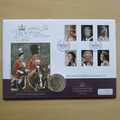2016 Trooping The Colour HM QEII 1oz Silver Britannia Coin Cover - First Day Cover by Westminster