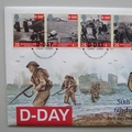 1994 50th Anniversary D-Day 50p Pence Coin Cover - First Day Covers by Mercury