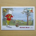 2020 Rupert Bear 100th Anniversary Silver 50p Pence Coin Cover - First Day Cover by Westminster