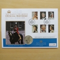 2020 The Queen's Official Birthday 1oz Silver Britannia Coin Cover - First Day Cover Westminster