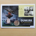 2020 Dunkirk 80th Anniversary Silver 5 Pounds Coin Cover - First Day Cover by Westminster